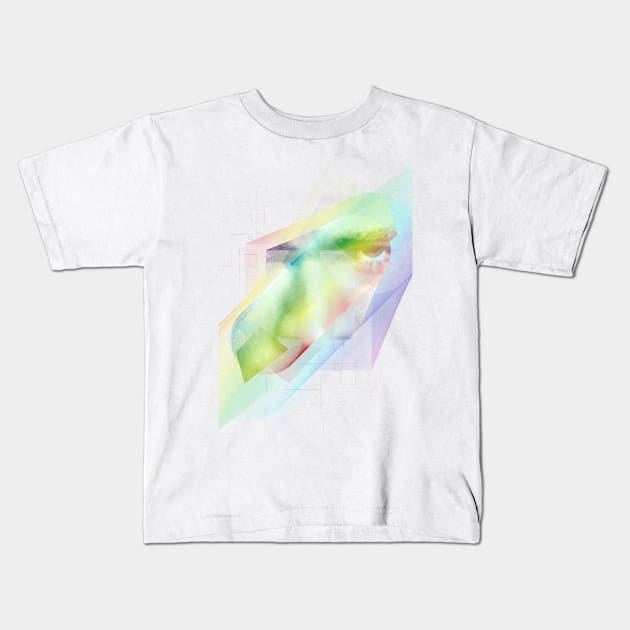 Geometric Design Kids T-Shirt by NJORDUR